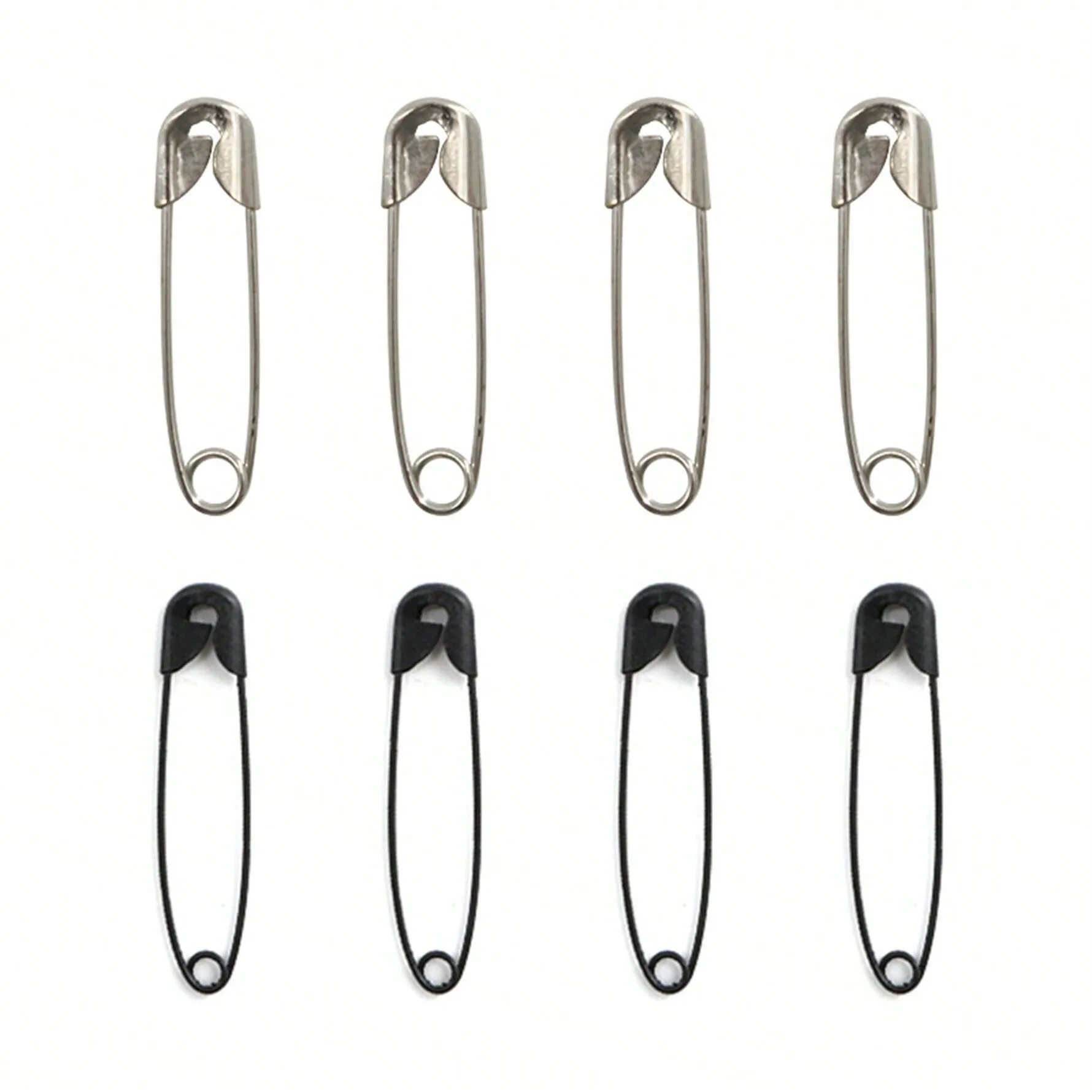 1 Box 120pcs  Colorful Safety Pin Candy Color Mix Small Buckle Needle Ornament Brooch Pin