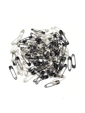 1 Box 120pcs  Colorful Safety Pin Candy Color Mix Small Buckle Needle Ornament Brooch Pin