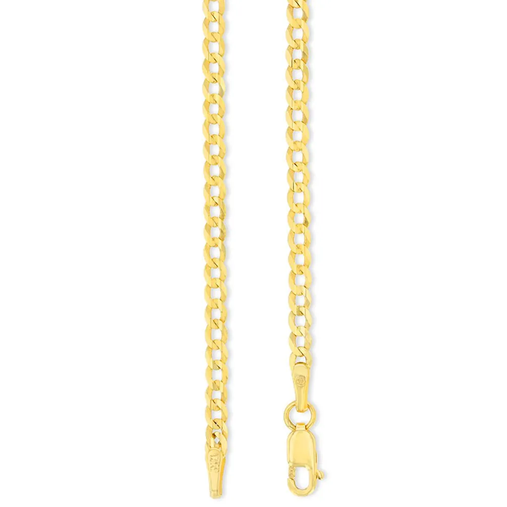 14K Yellow Gold Reversible Round Gemini Twins Zodiac Sign Pendant with Cuban Chain Necklace