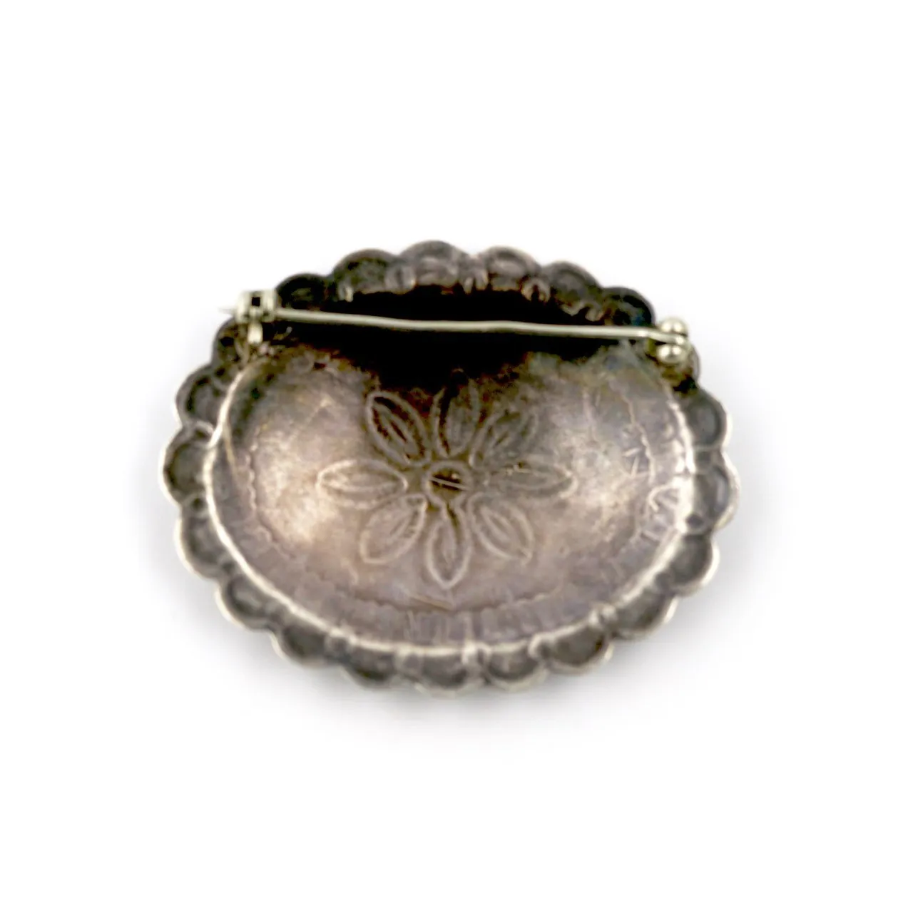 1940's Navajo Concho Brooch