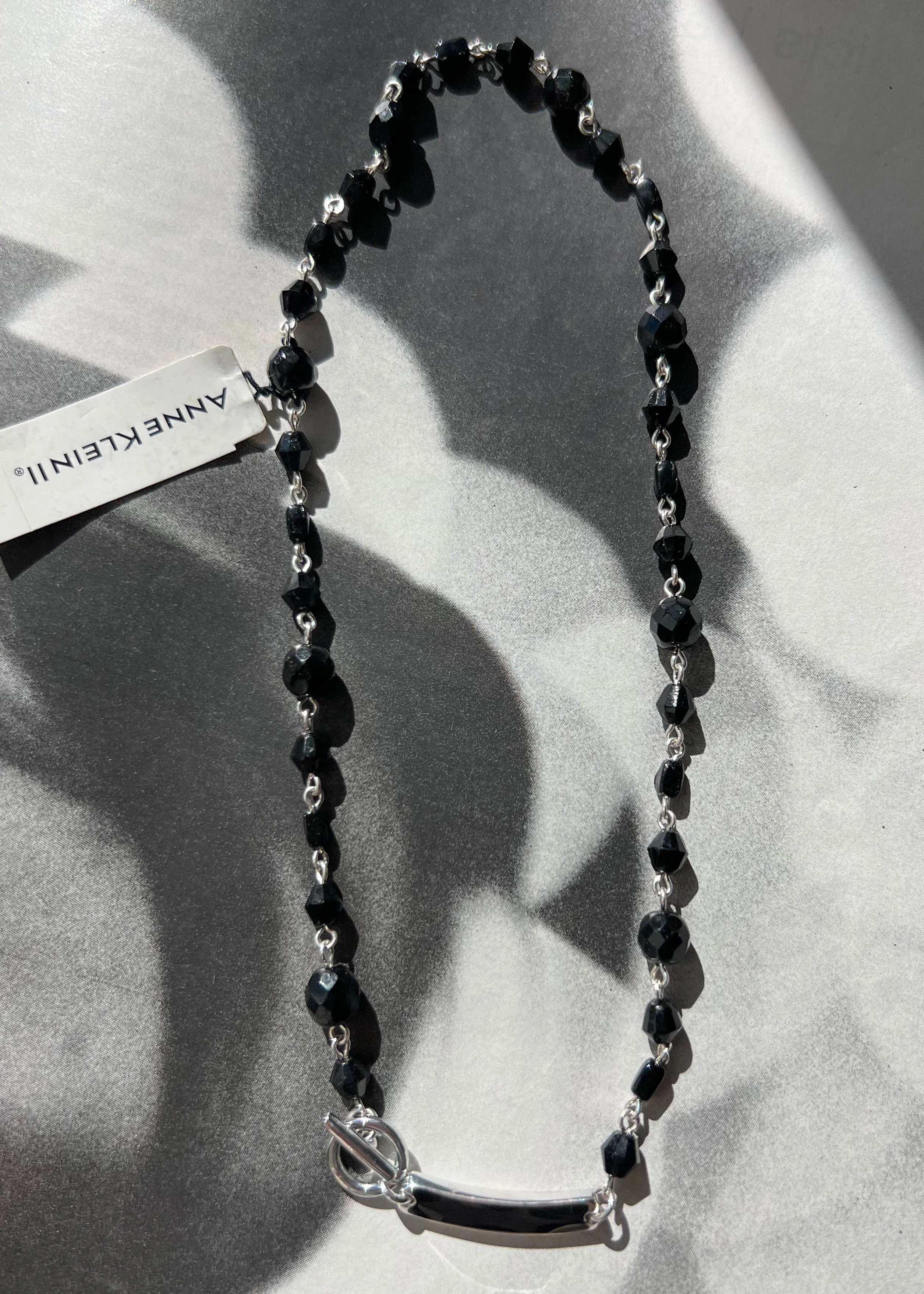 90's Black Bead Choker