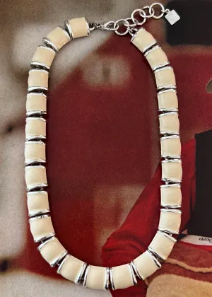 90's Cream Choker