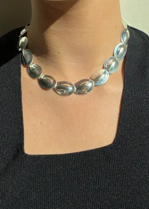 90's Linked Ovals Choker