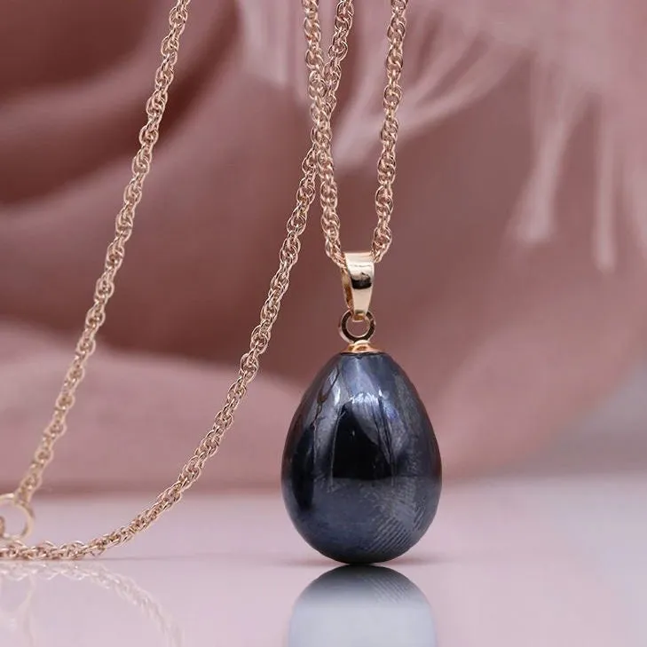 Alina X - Rose Gold Pearl Necklace