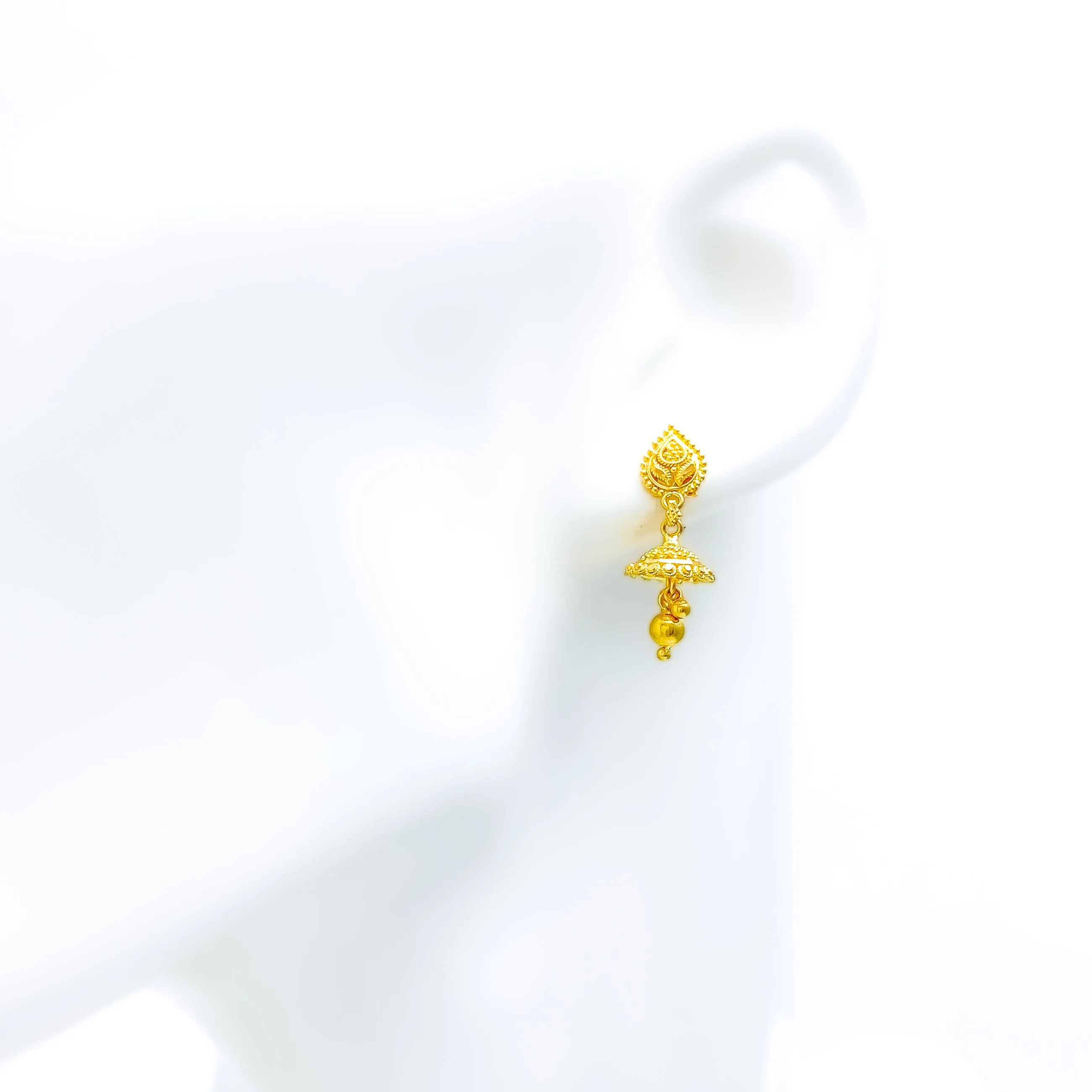Attractive Floral Jhumki