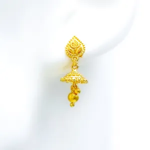 Attractive Floral Jhumki