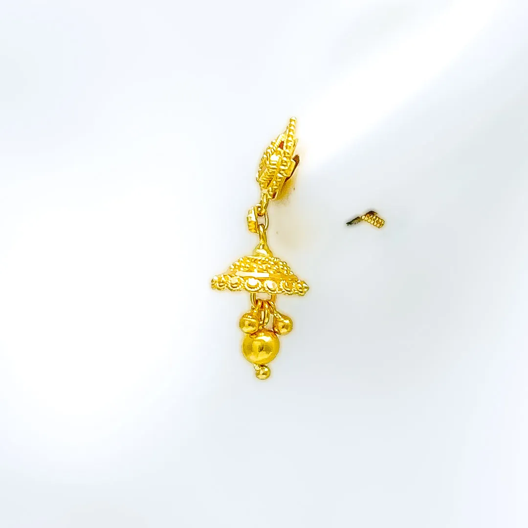 Attractive Floral Jhumki