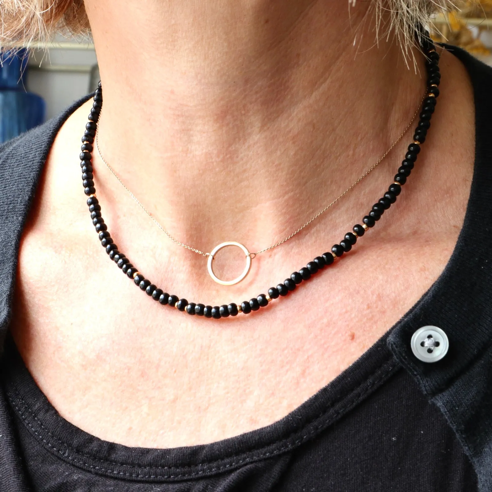Black Seed Beads