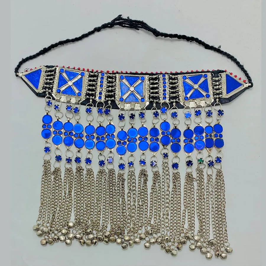 Blue Stones Handmade Choker Necklace