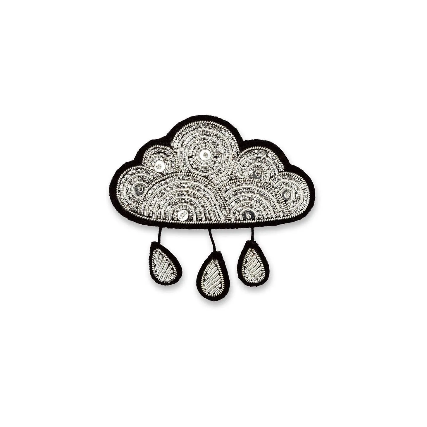 Cloud & Rain Brooch
