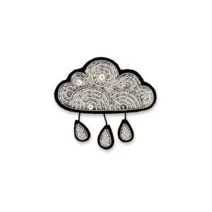 Cloud & Rain Brooch