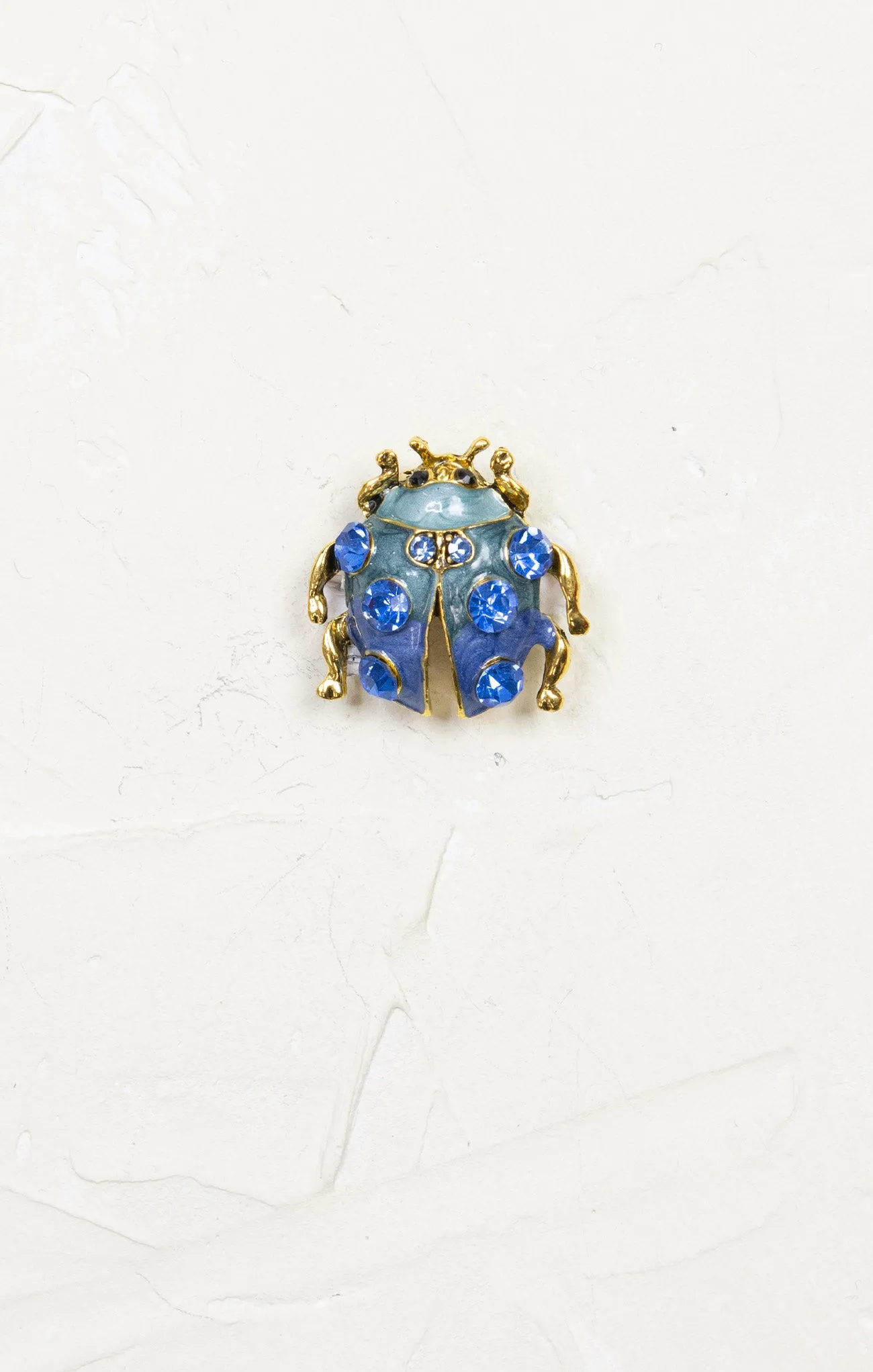 Colorful Ladybug Brooch