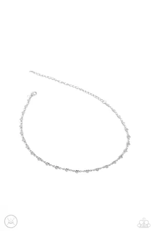 Cupid Catwalk - Silver Necklace - Paparazzi Accessories