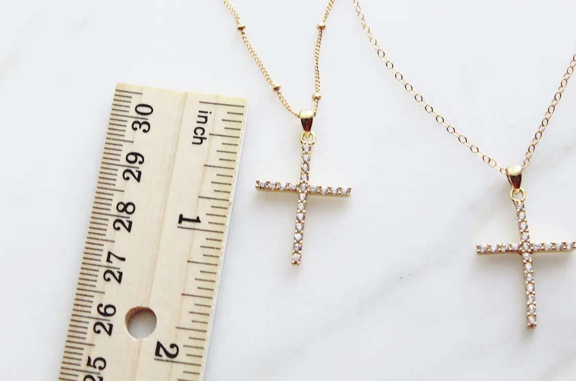 Diamond Cross necklace