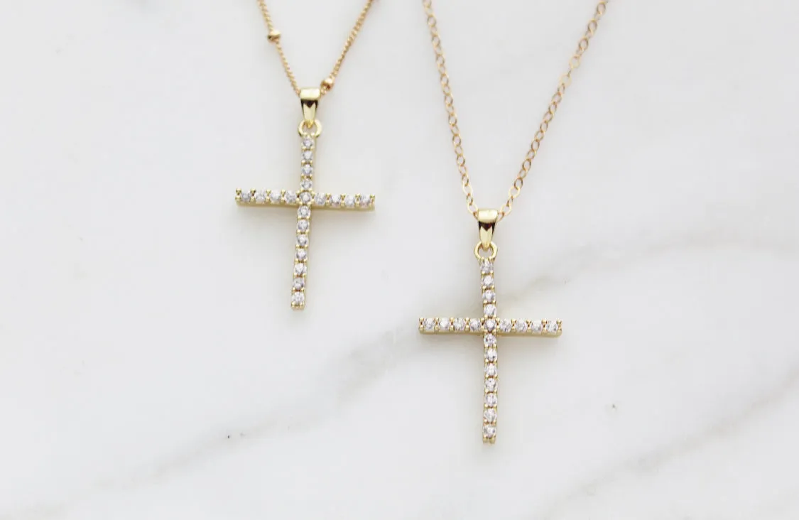Diamond Cross necklace