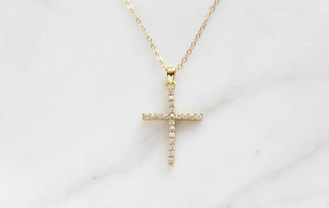 Diamond Cross necklace