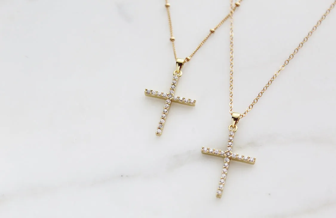 Diamond Cross necklace