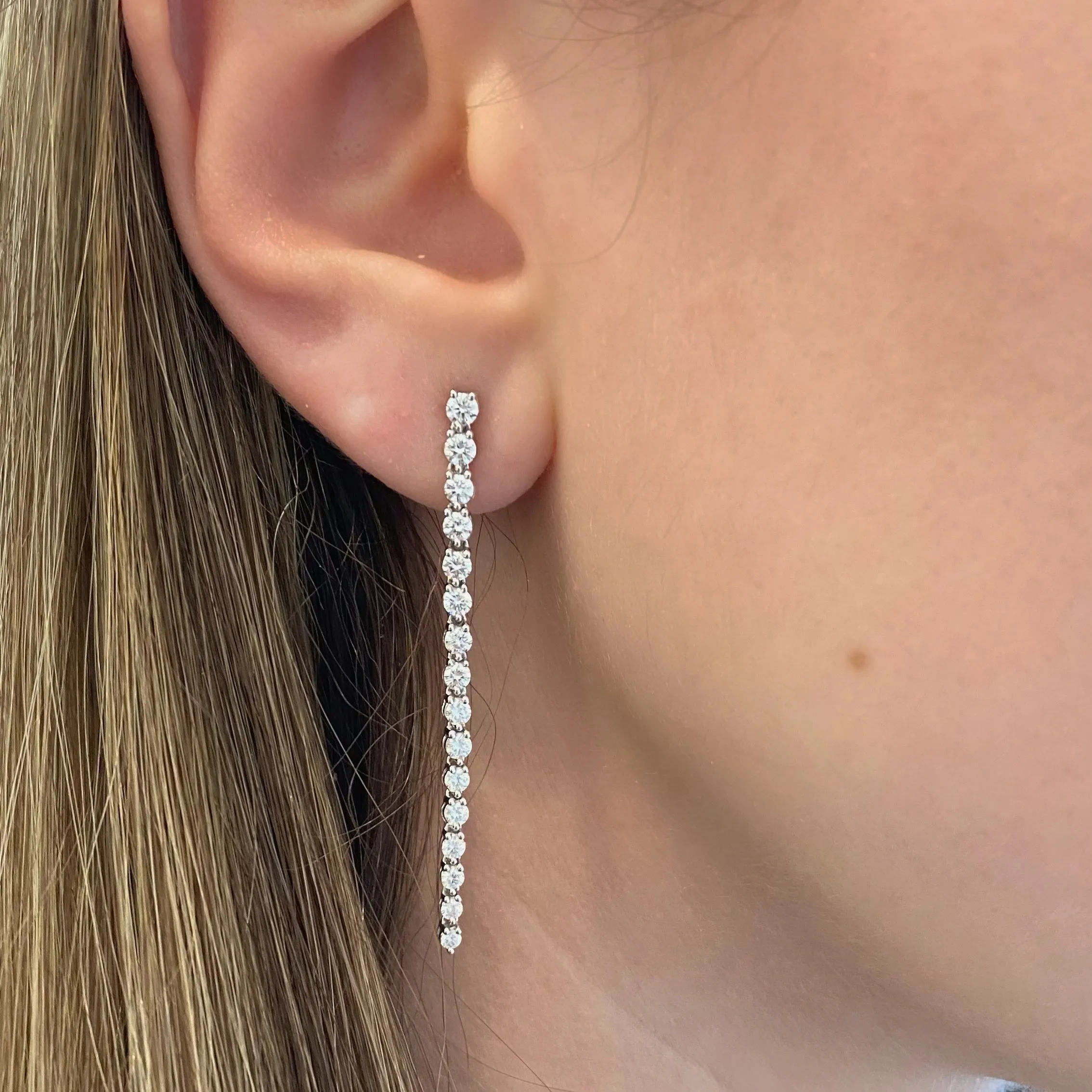 Diamond Drip Earrings