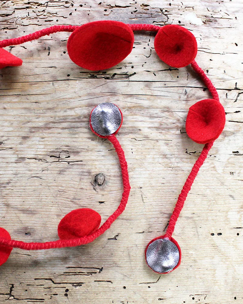Douli Recycled Fiber Wrap Necklace