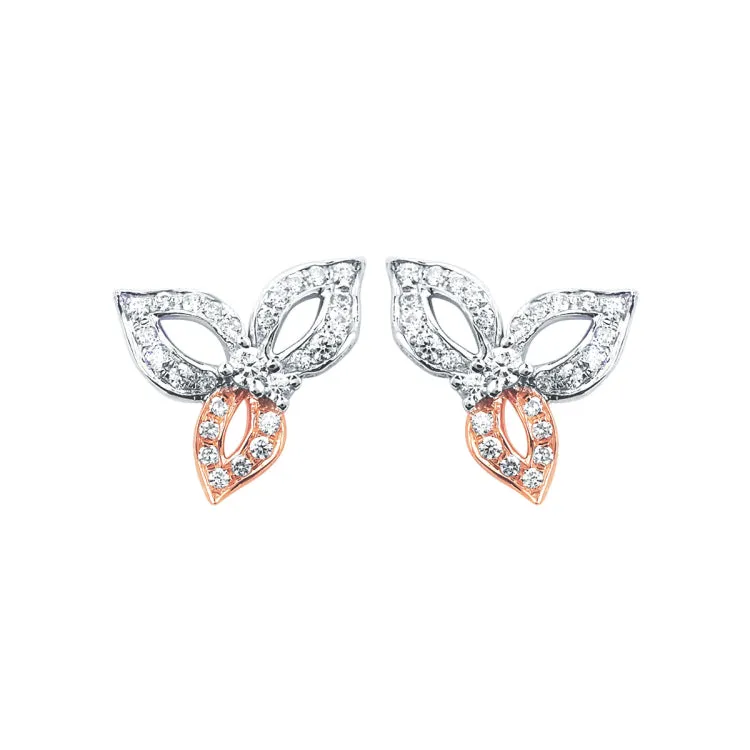 EARRINGS  RD V 0.228