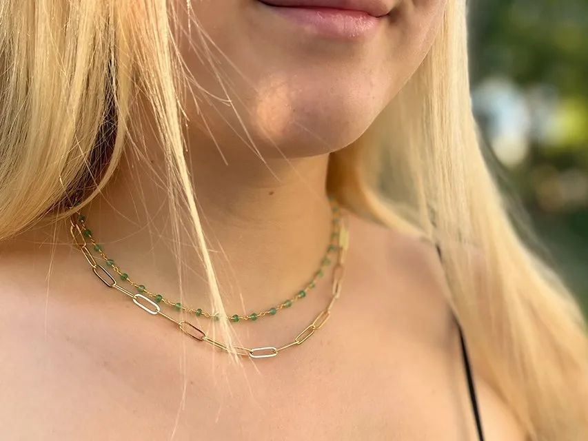 Elegant Paperclip Chain
