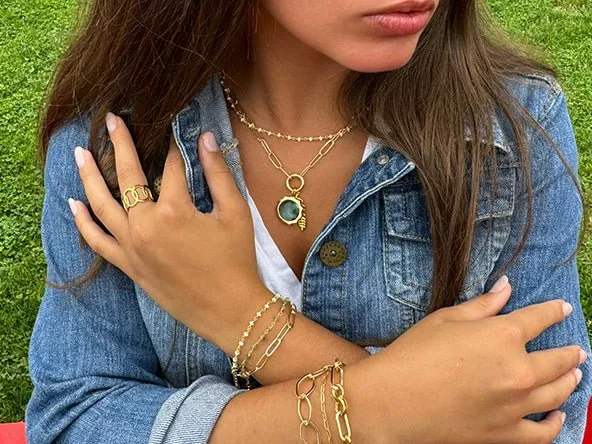 Elegant Paperclip Chain
