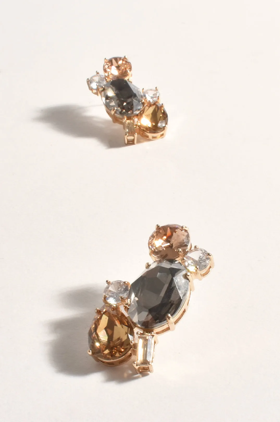 Emmie Jewel Cluster Stud Earrings