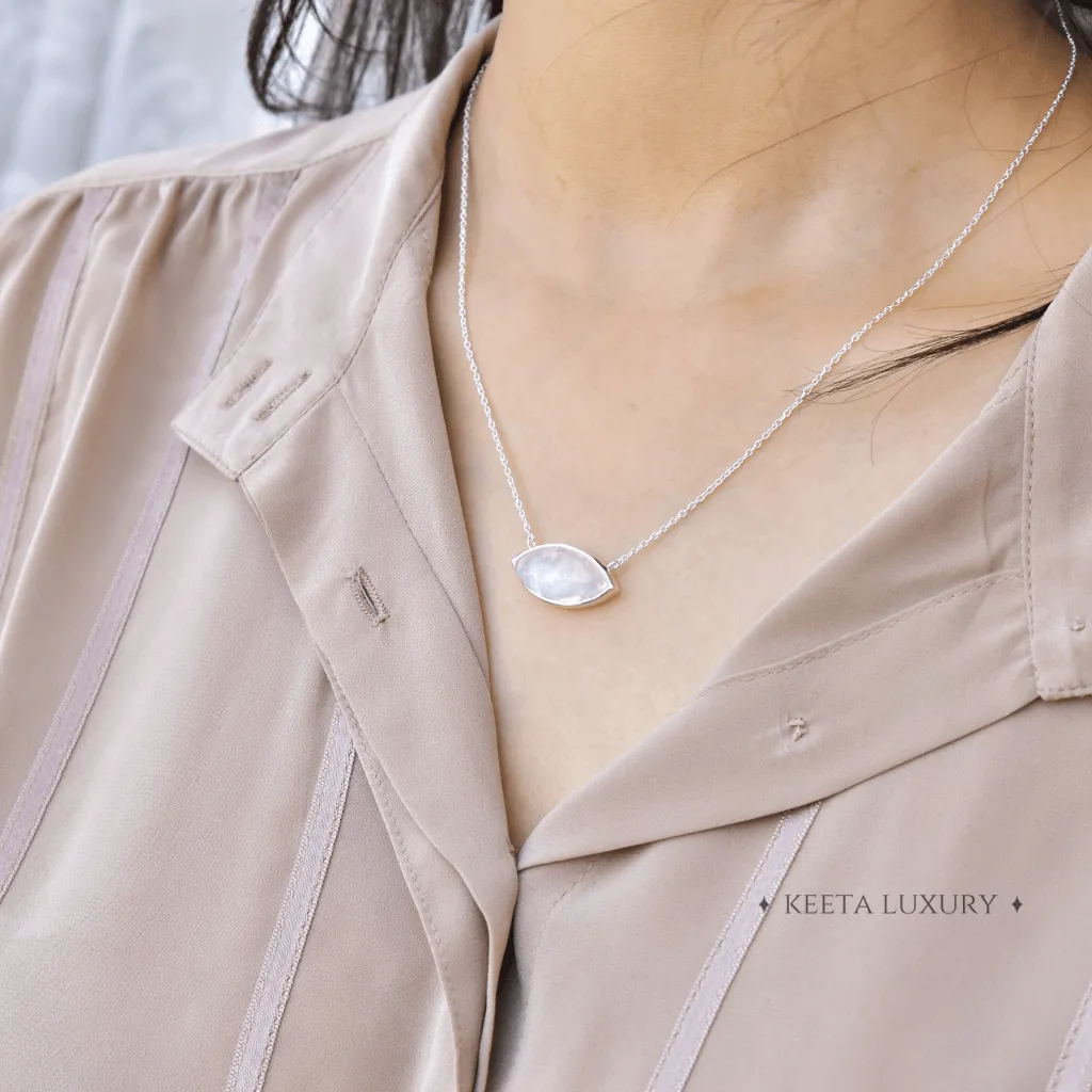 Eye Ray - Moonstone Necklace