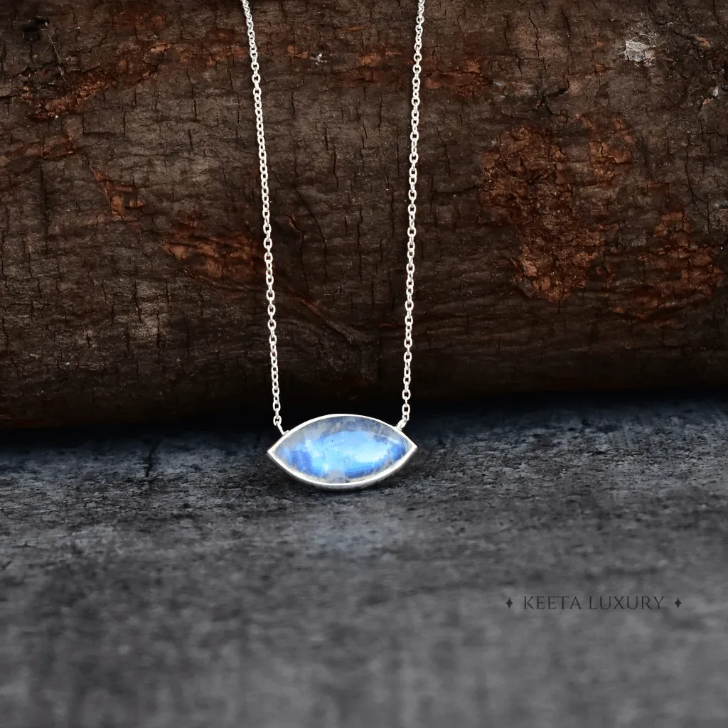 Eye Ray - Moonstone Necklace
