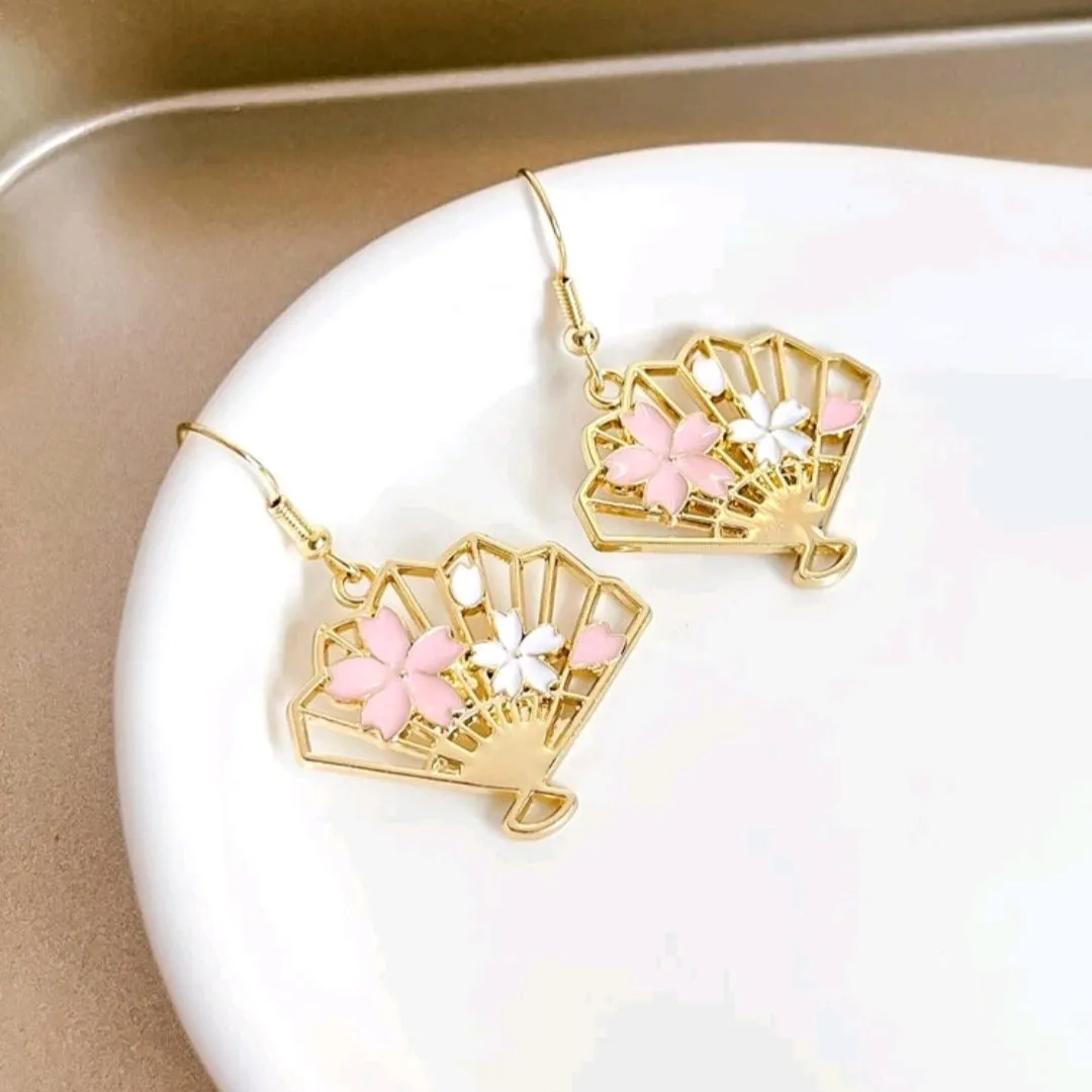 Fan  Earrings