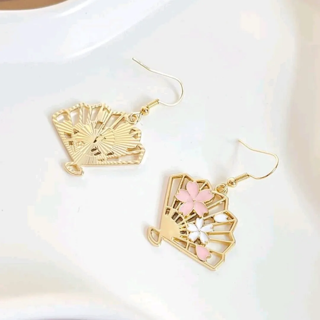 Fan  Earrings