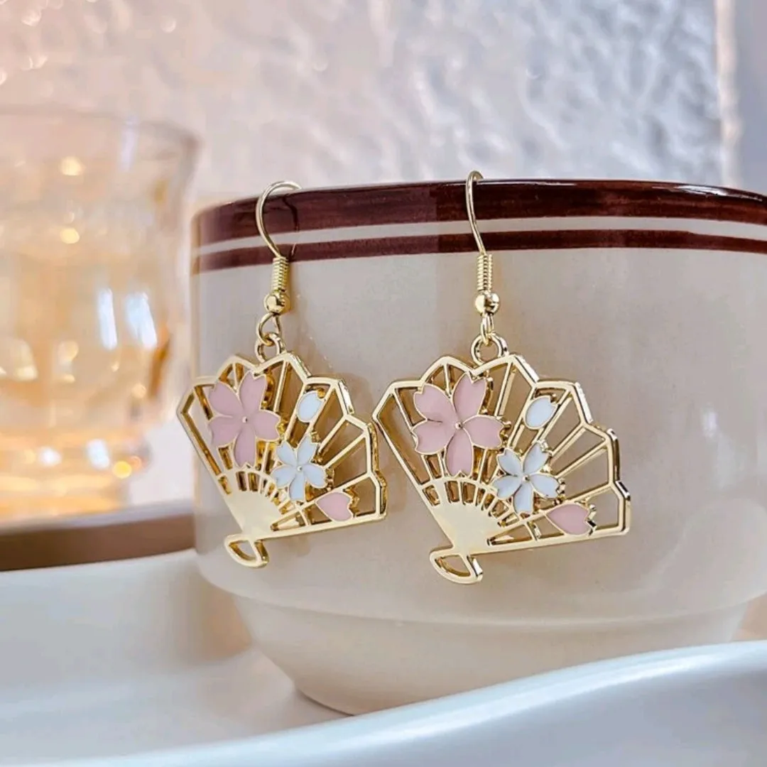 Fan  Earrings