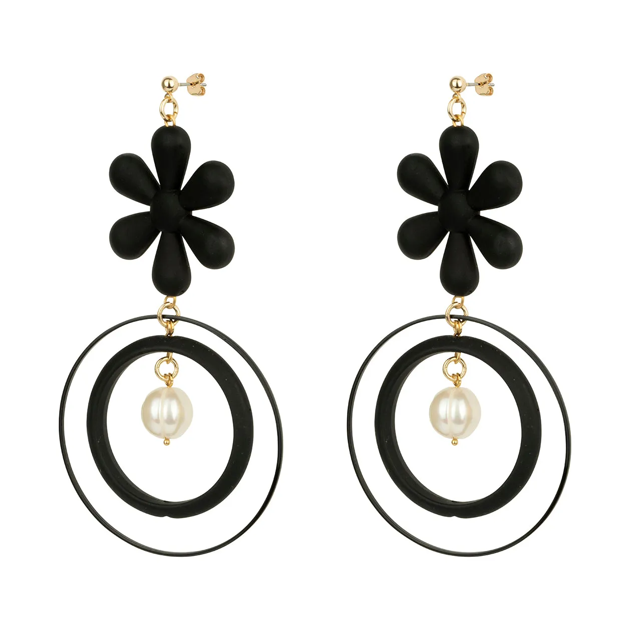 Fleurs Hoops
