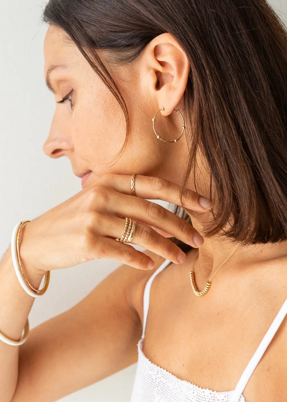 Floral Gold Ring