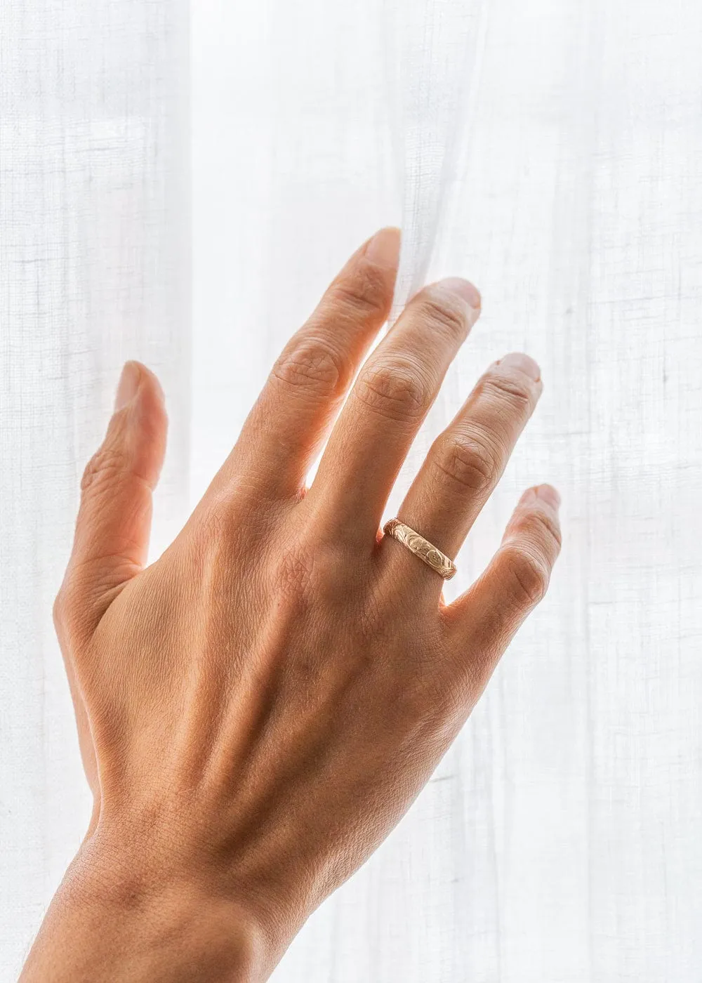 Floral Gold Ring