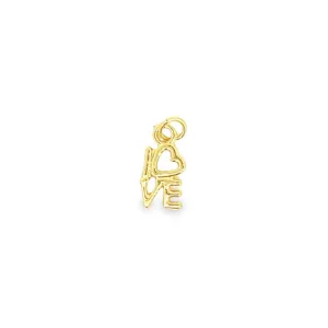 Gold Love Pendant