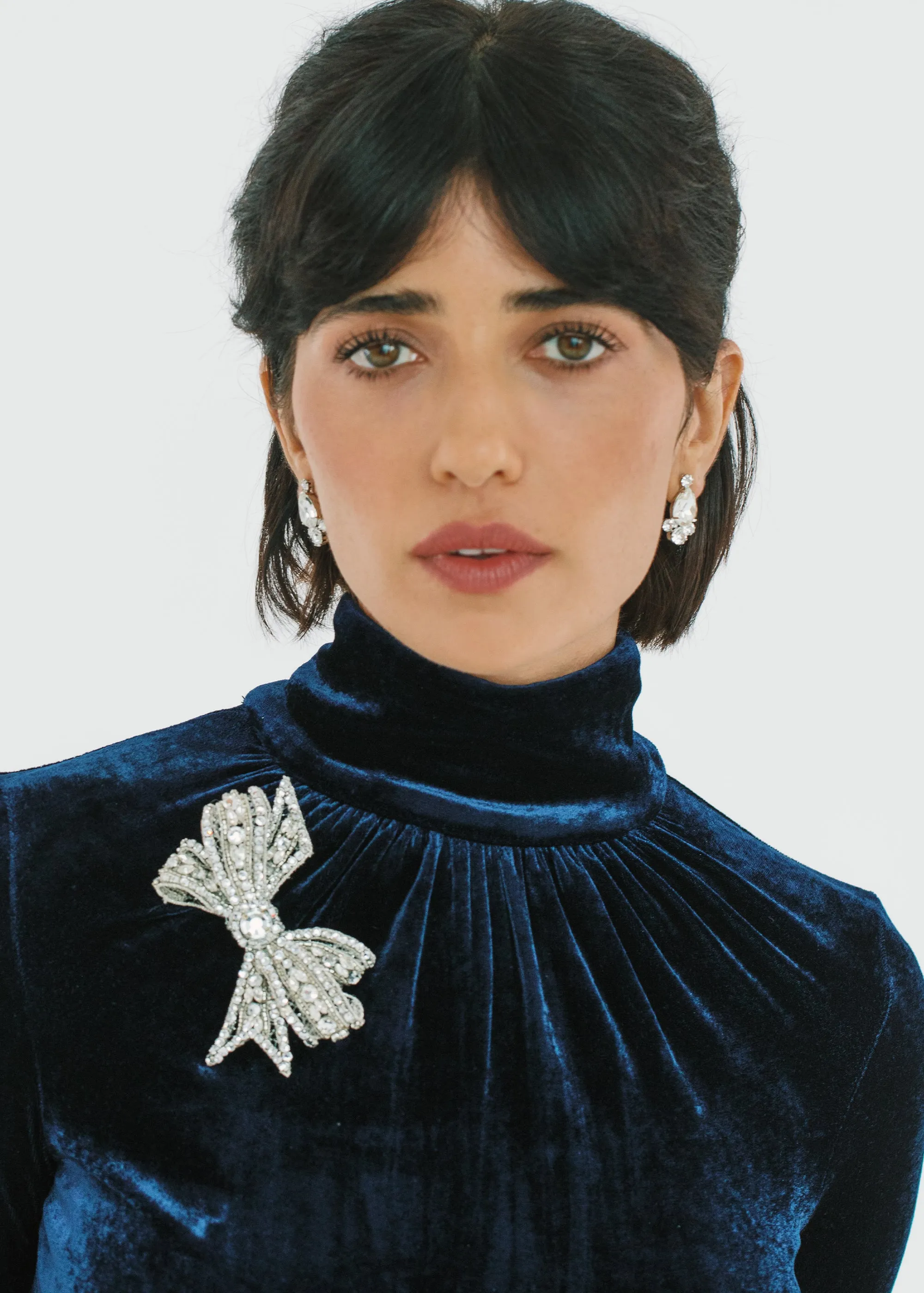 Gracelyn Brooch -- Crystal