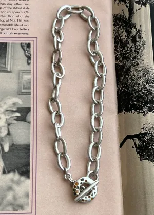 Guess Mosaic Charm Chain Choker