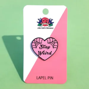 Jubly Umph Lapel Pin  Stay Weird