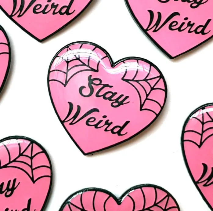 Jubly Umph Lapel Pin  Stay Weird