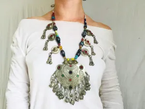 Kashmiri Necklace. Big Heart.