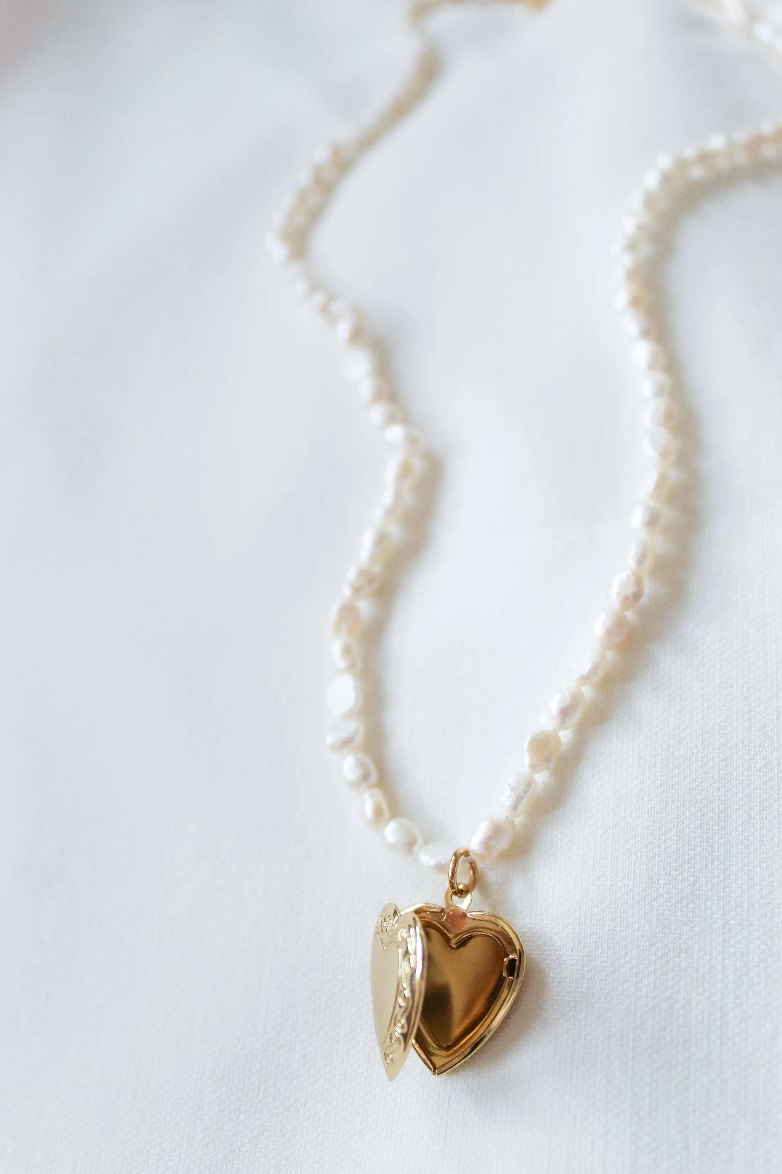 Kinsey Designs Giselle Locket Pearl Necklace