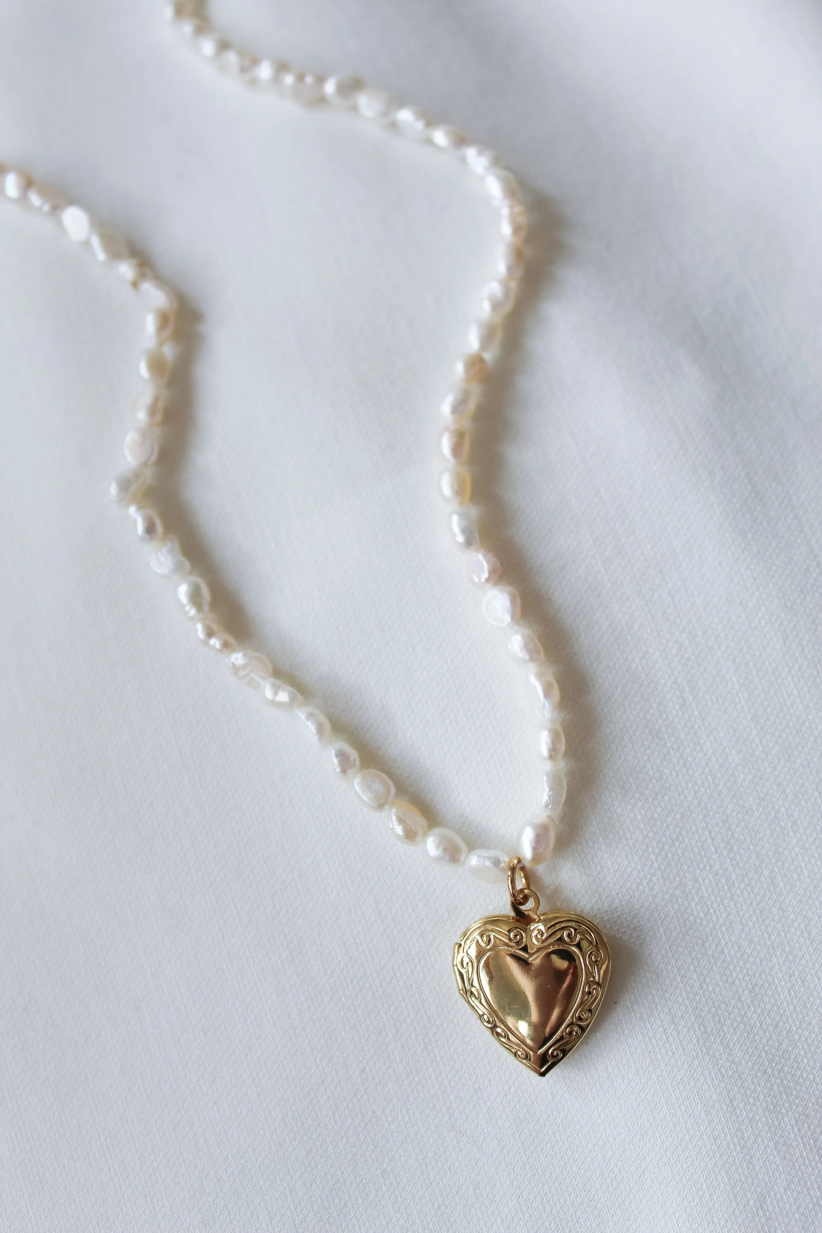 Kinsey Designs Giselle Locket Pearl Necklace