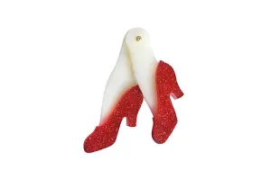 LaliBlue : Classic Films : Red Shoes Brooch [PRE-ORDER]