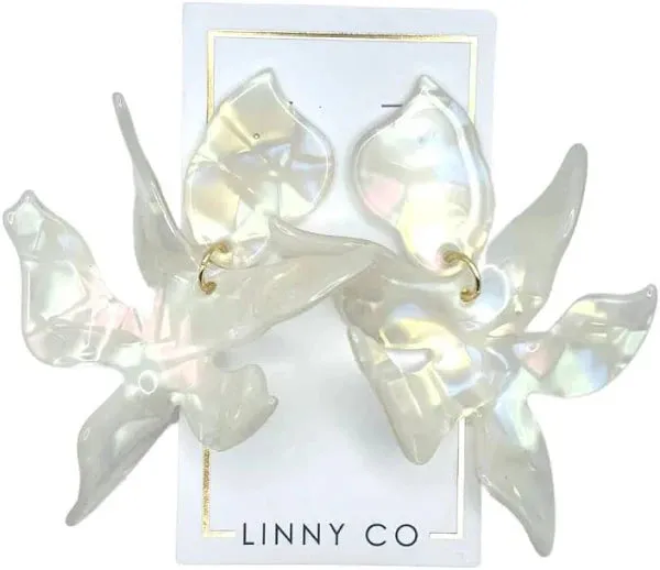 Linny Co- Flora Iridescent Earrings