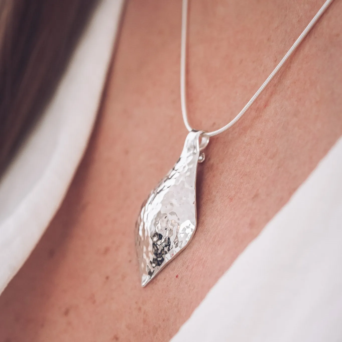 Lorna Silver Pendant Necklace