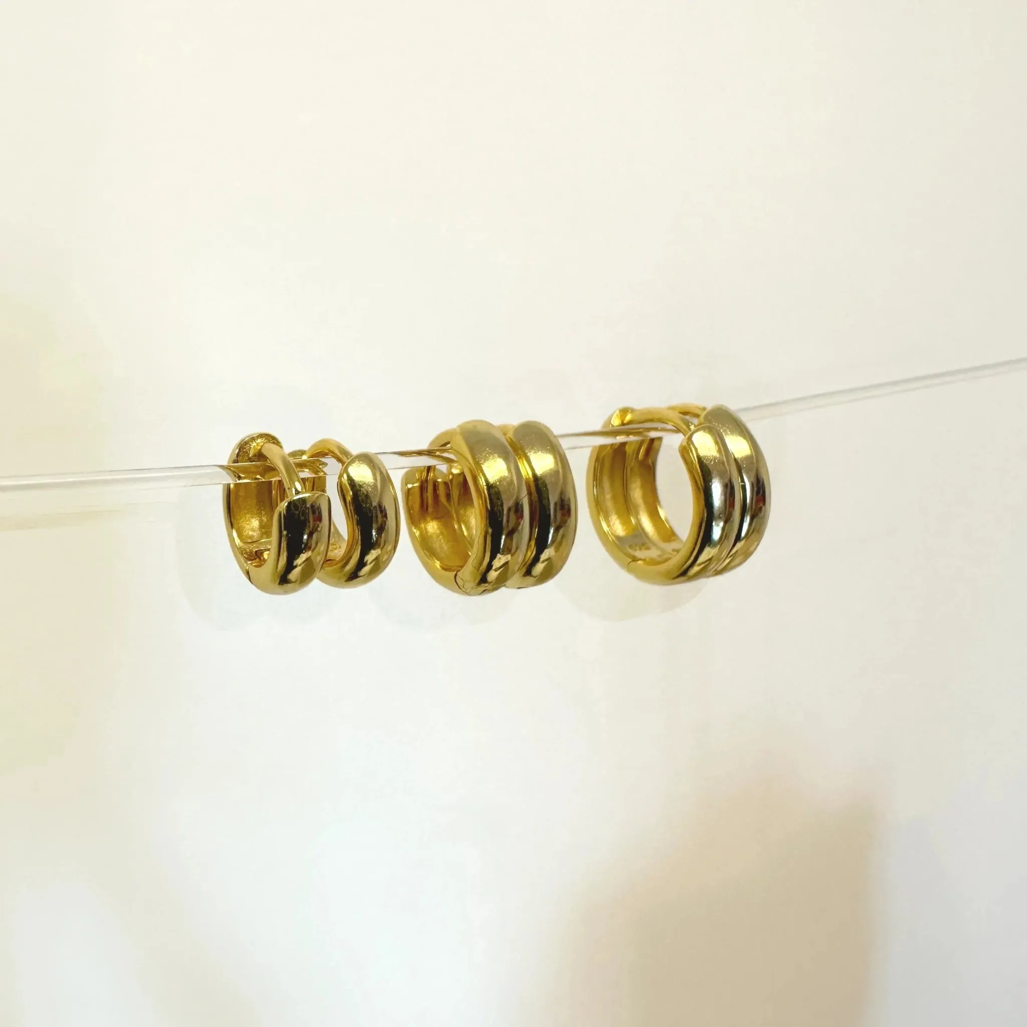 Love Local Mia Bold Hoops 9mm