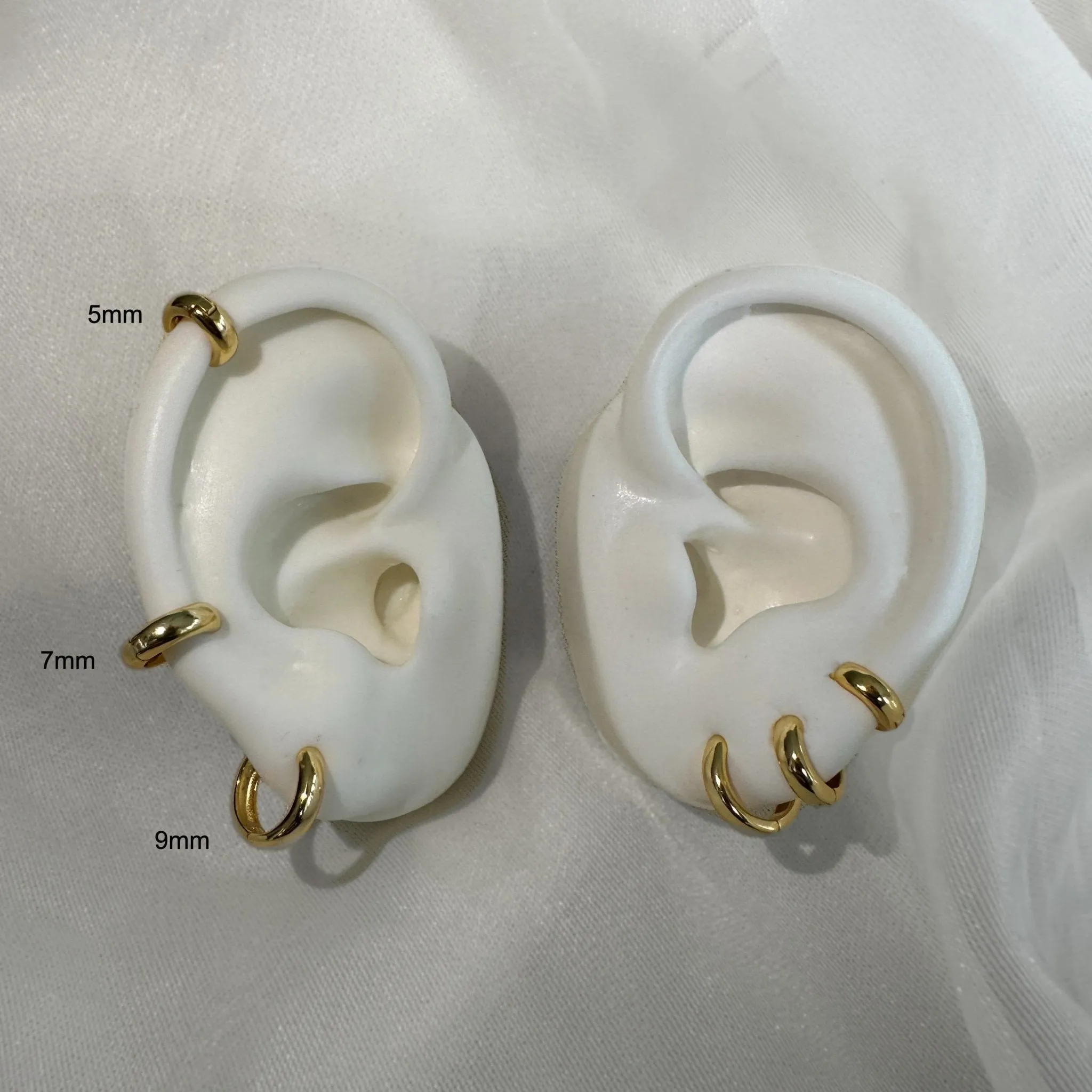 Love Local Mia Bold Hoops 9mm