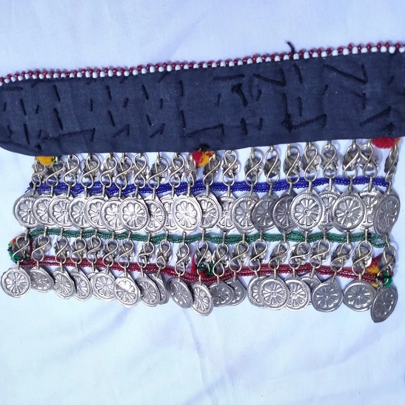 Massive Antique Long Dangling Choker Necklace
