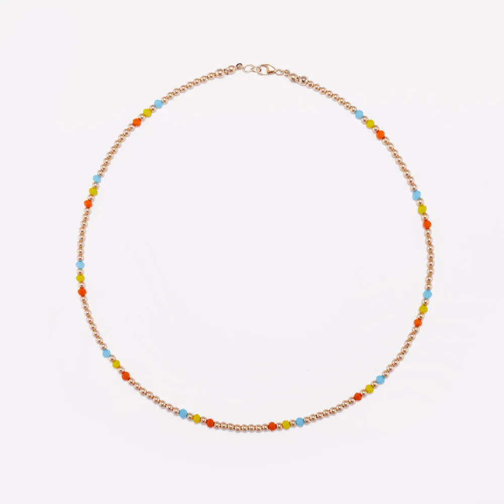 MILA RAINBOW NECKLACE 3MM
